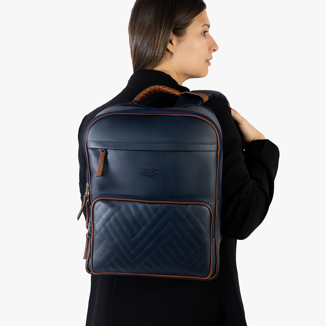 Morral Leticia / Azul-Café