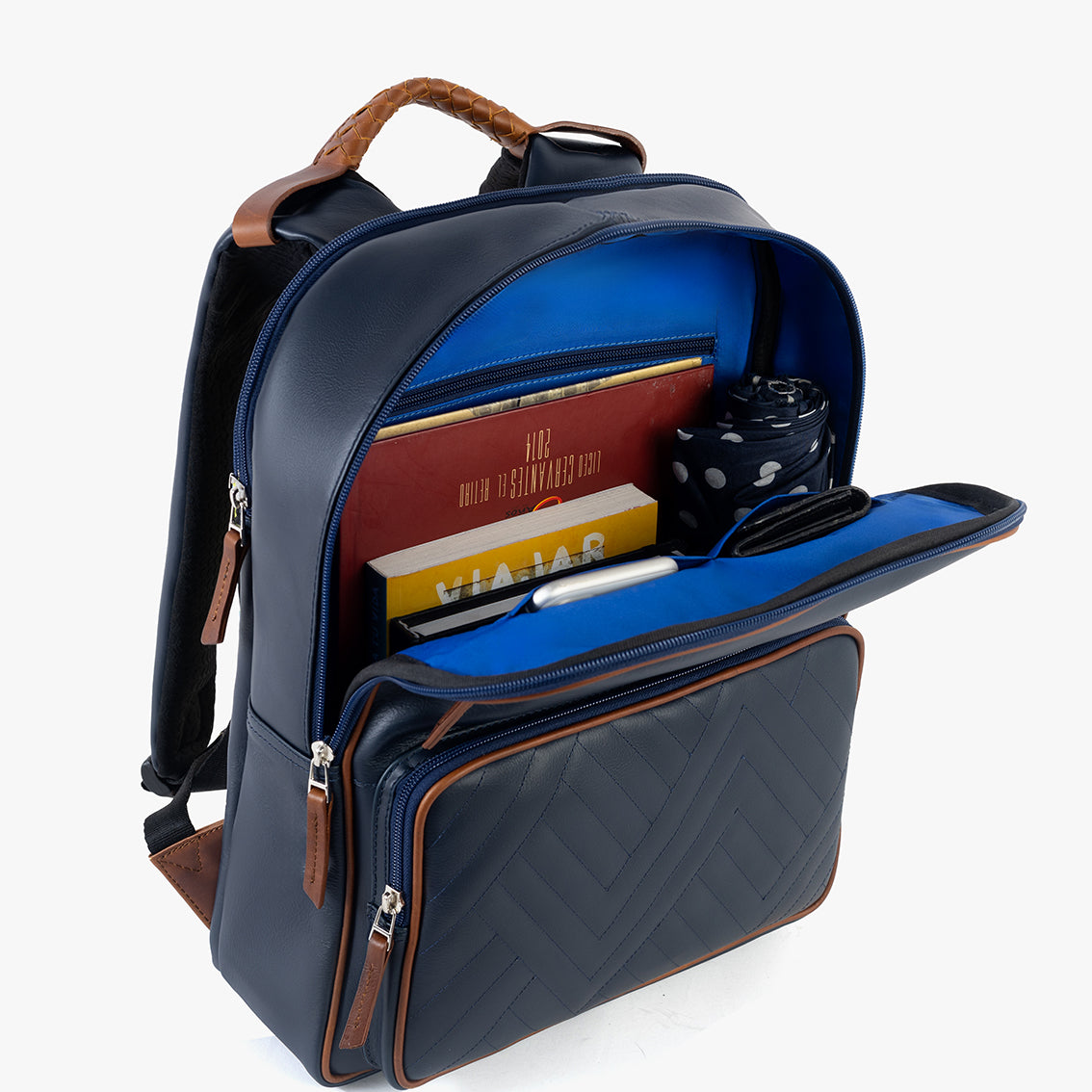 Morral Leticia / Azul-Café
